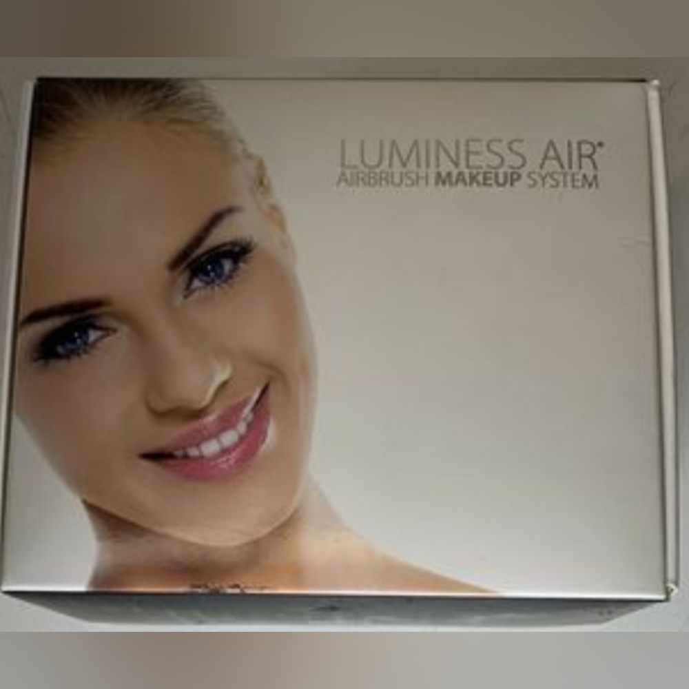 New LUMINESS AIR LEGEND Airbrush Makeup System LC-400BR Red Black Set Kit
